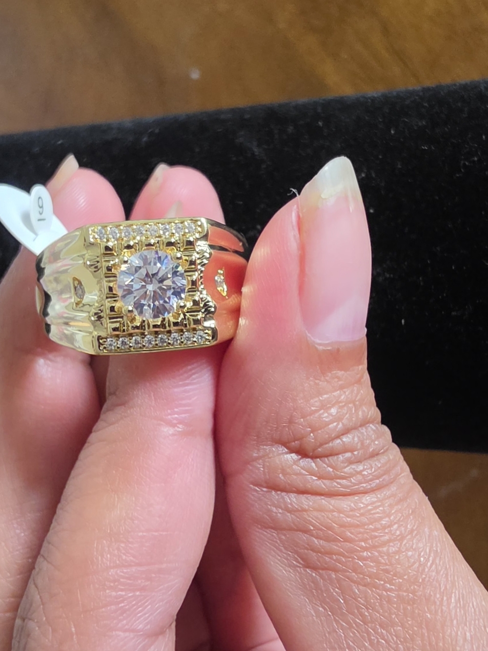 Anillo Para Caballero Oro Laminado 14k